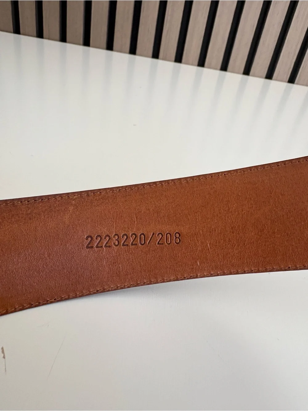 RALPH LAUREN Suede Belt